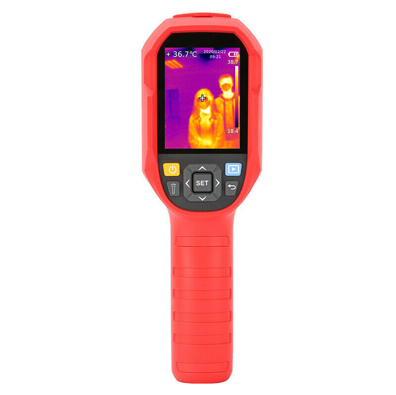 Vividia 220K Body Temperature Fever Detection Thermal Imaging Camera 30°C - 45°C (86°F - 113°F) with Resolution 200x150 and 2.8" LCD Screen and Real-Time PC Streaming and High Temperature Alarm