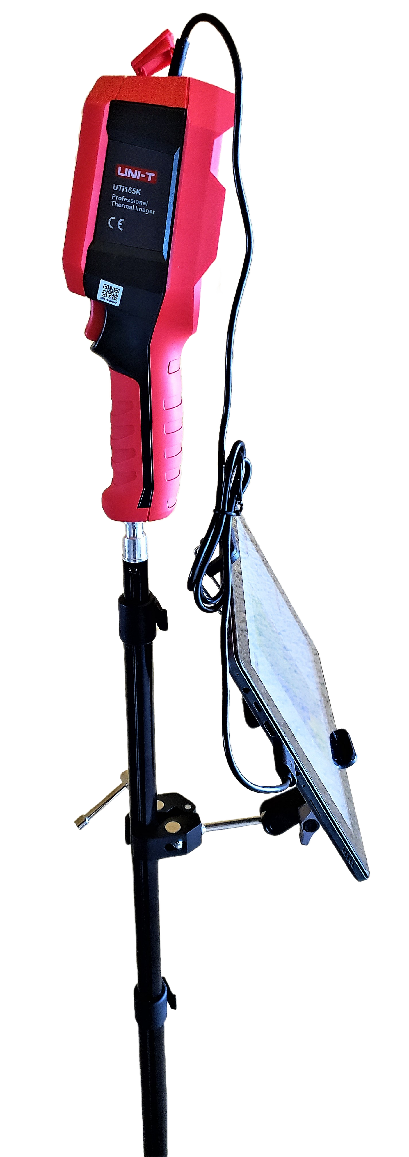 Vividia 220K Body Temperature Fever Detection Thermal Imaging Camera 30°C - 45°C (86°F - 113°F) with Resolution 200x150 and 2.8" LCD Screen and Real-Time PC Streaming and High Temperature Alarm