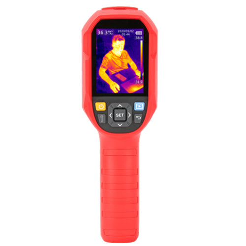 Vividia 220K Body Temperature Fever Detection Thermal Imaging Camera 30°C - 45°C (86°F - 113°F) with Resolution 200x150 and 2.8" LCD Screen and Real-Time PC Streaming and High Temperature Alarm