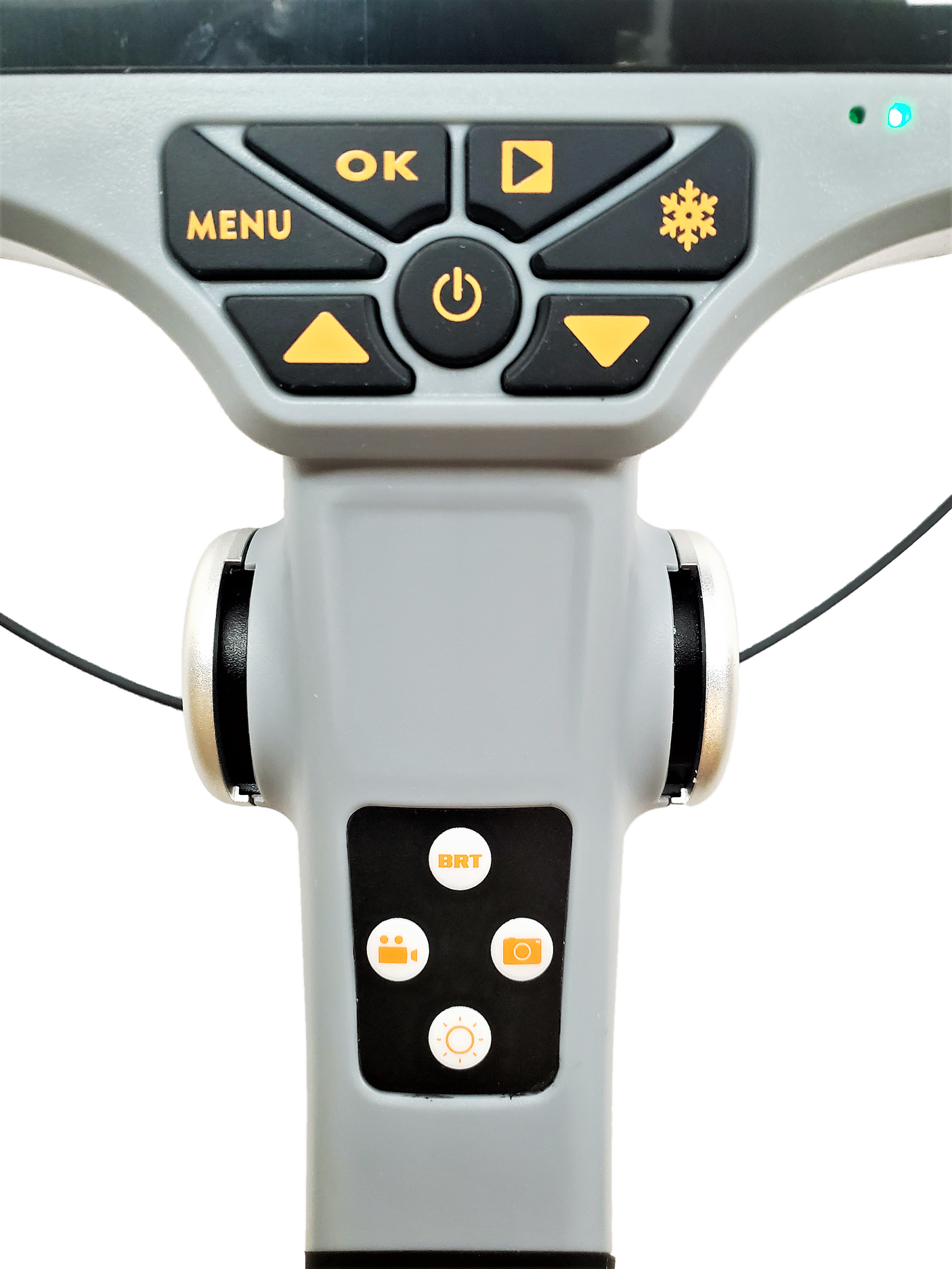 Vividia NP-0 Series Flexible 0.75mm to 2.8mm Small Diameter Video Borescope 5" Monitor Optical Fiber Lighting
