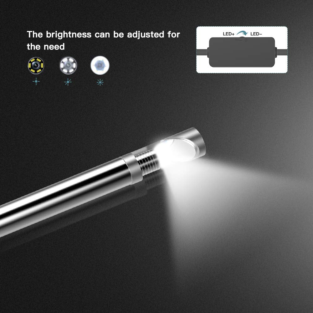 Vividia SM-3 Side View Mirror Set OD 5mm Diameter for GB-5100, GB-511 and GB-526 Gun Barrel Borescope