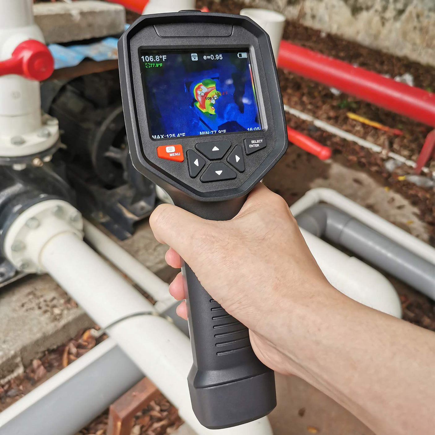 Vividia T-29 Handheld Thermal Imaging Camera 256x192 Dual-Camera