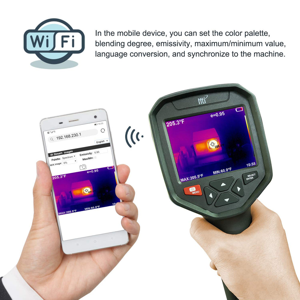 Vividia T-38 Handheld Thermal Imaging Camera 384x288 Resolution