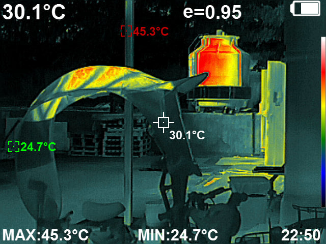 Vividia T-38 Handheld Thermal Imaging Camera 384x288 Resolution