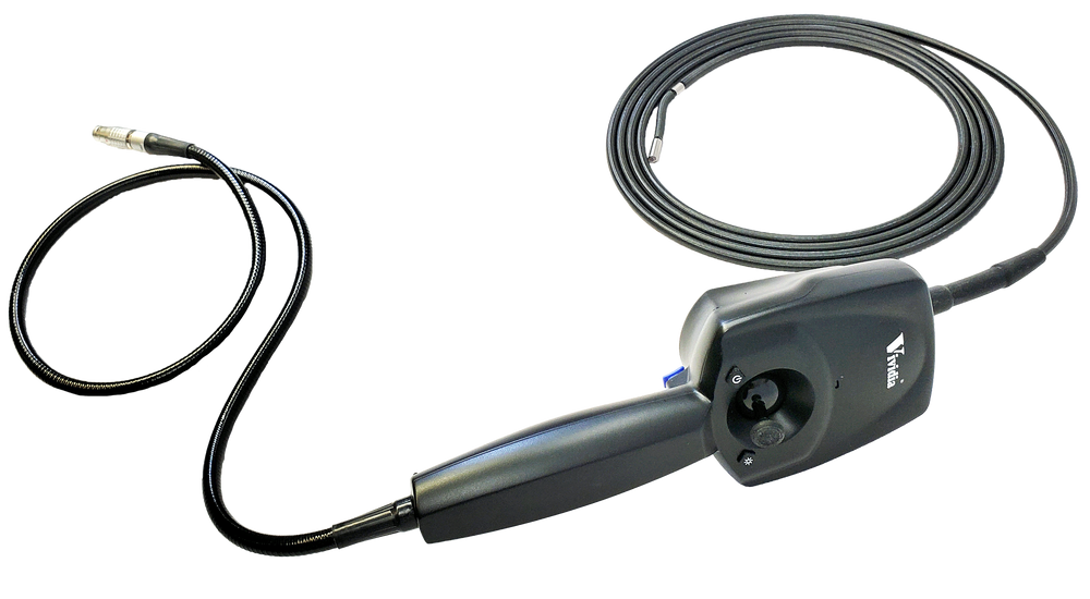 Vividia FP Series Professional 3D Measurement Articulating Video Borescope Videoscope with 10.1" Touch Screen