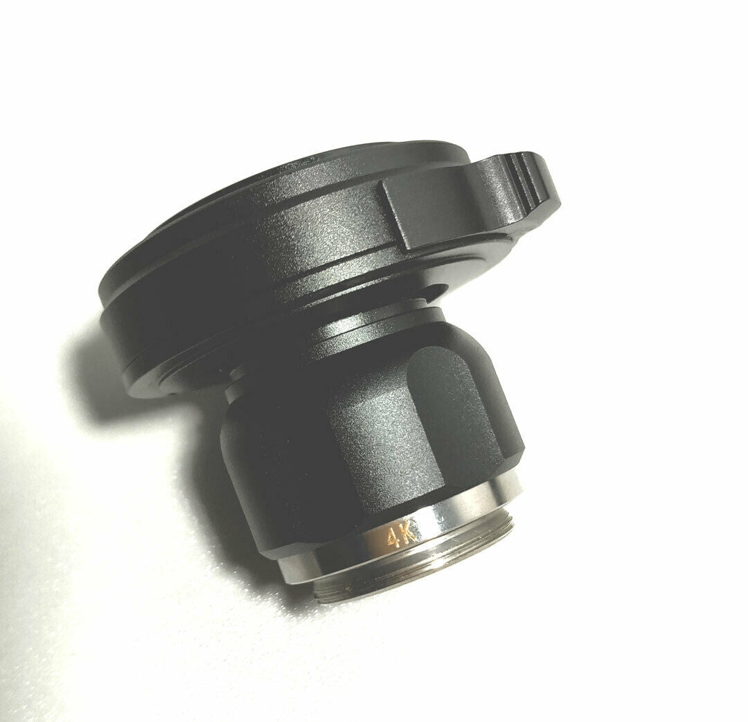 Vividia C-mount Eyepiece Camera Coupler Adapter Manual Focusable for Fiberscopes Endoscopes