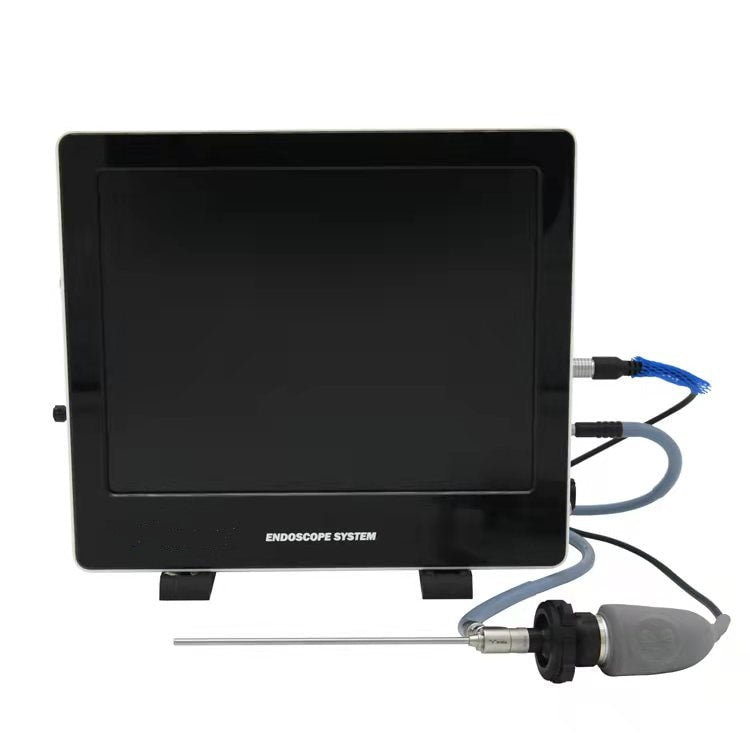 Vividia ECS-9115 Desktop All-in-One Endoscope Fiberscope Eyepiece Camera System with 15" Monitor Light Source CMOS Camera