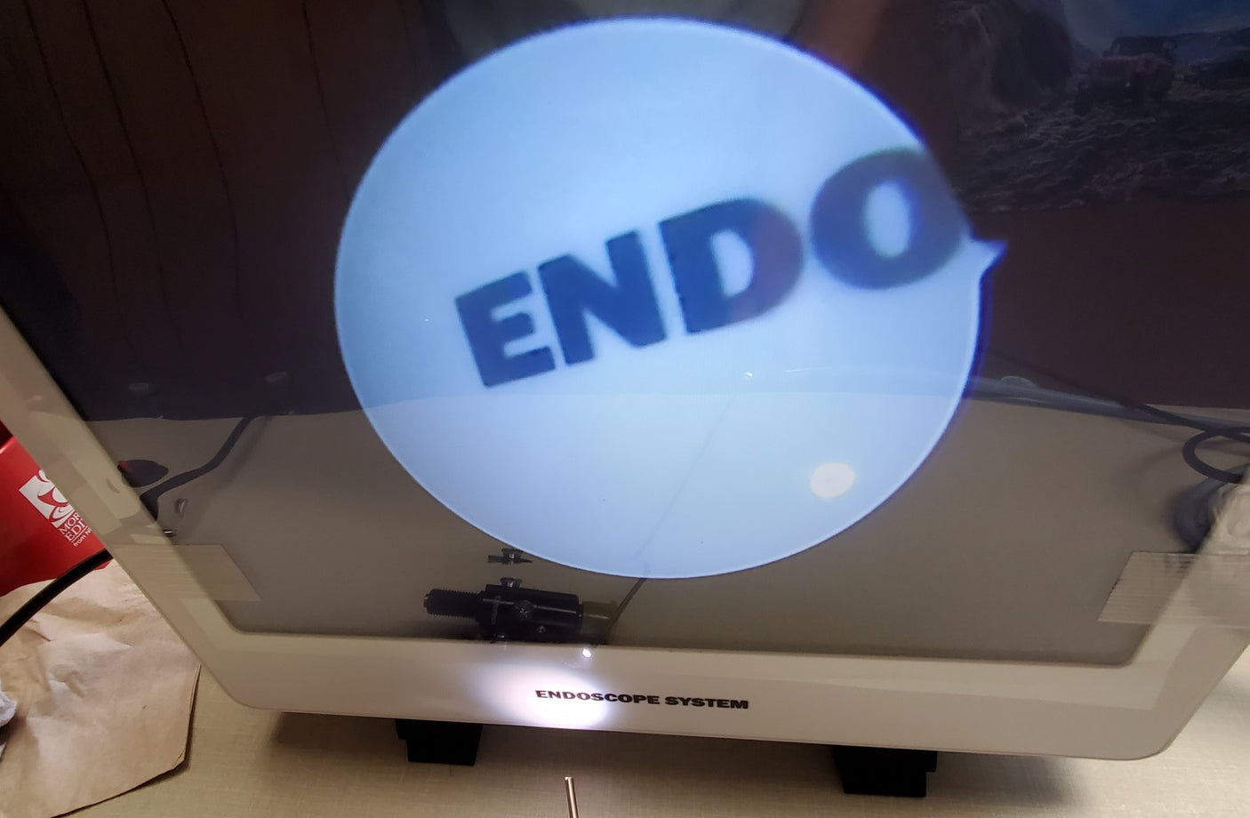 Vividia ECS-9115 Desktop All-in-One Endoscope Fiberscope Eyepiece Camera System with 15" Monitor Light Source CMOS Camera