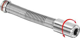 Vividia C23MNS 23mm Diameter Waterproof Self-Leveling Inspection Camera Probe for Pipe Sewer Inspection System