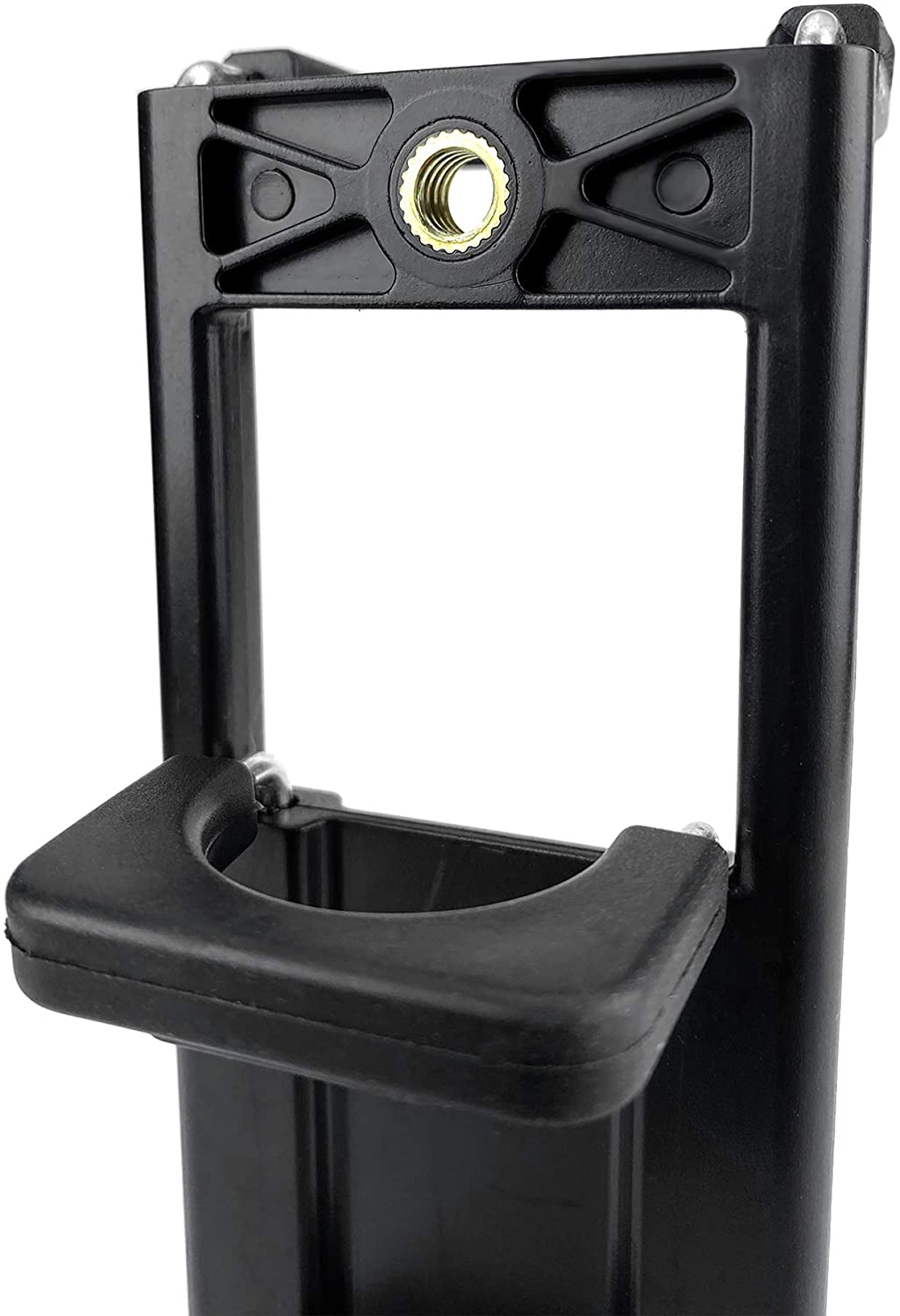 Vividia C2 Phone and Tablet Clamp Holder Mount to Tripod Monopod with Two Standard 1/4"-20 Thread Holes