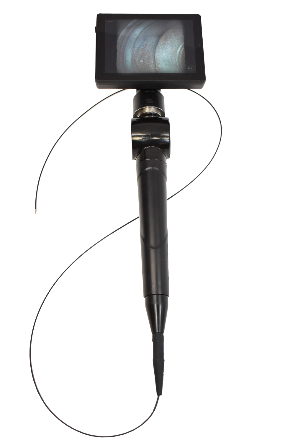 Vividia SV-2-1810 Flexible 2-Way Articulating 1.8mm Diameter 1 Meter Long Video Borescope Endoscope Videoscope Inspection Camera with 5" LCD Touchscreen Monitor