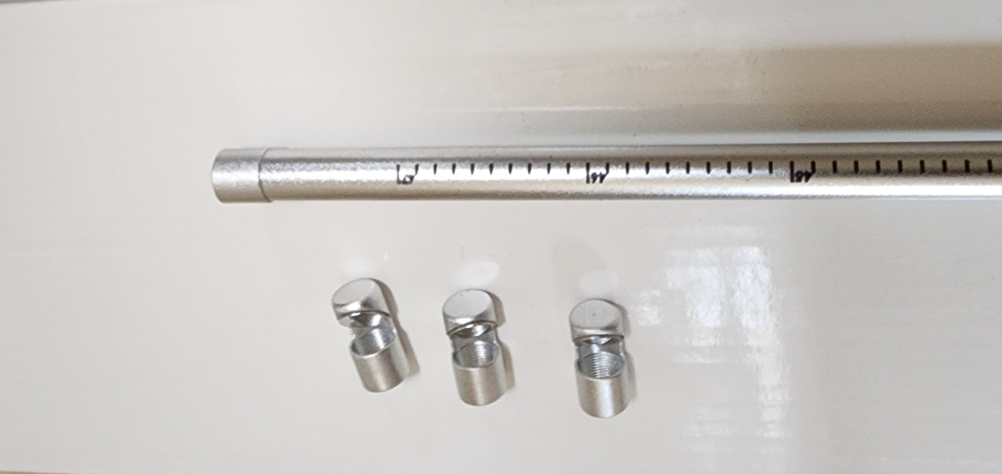 Vividia GB-7547 Rigid Manual Focus USB HD Gun Barrel Borescope 7.5mm / 0.3" Diameter 47" / 120cm Long Straight Metal Tube Probe Plus Side-View Mirrors and 1920x1080 Camera