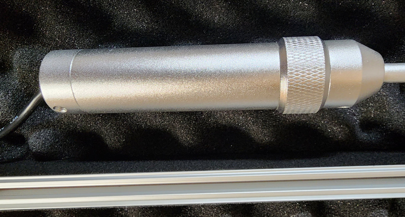 Vividia GB-7547 Rigid Manual Focus USB HD Gun Barrel Borescope 7.5mm / 0.3" Diameter 47" / 120cm Long Straight Metal Tube Probe Plus Side-View Mirrors and 1920x1080 Camera