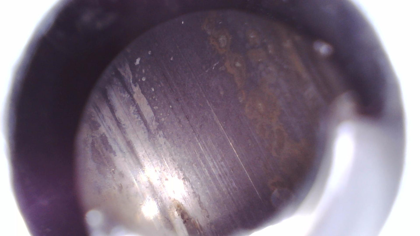 Vividia GB-7547 Rigid Manual Focus USB HD Gun Barrel Borescope 7.5mm / 0.3" Diameter 47" / 120cm Long Straight Metal Tube Probe Plus Side-View Mirrors and 1920x1080 Camera