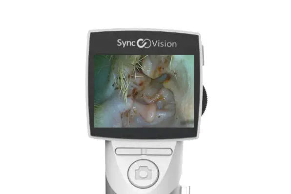 Vividia VO-101 LCD/USB/WiFi Wireless Handheld Veterinary HD Otoscope with 1.5" LCD Monitor USB Output WiFi Wireless for Android and Windows