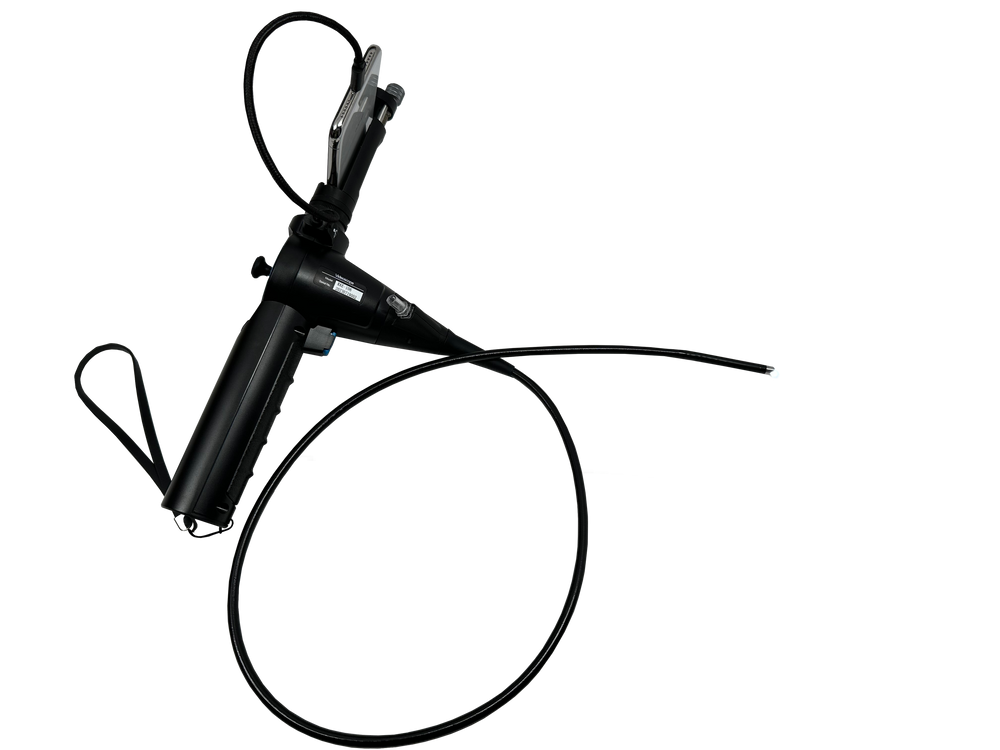 Vividia YE-5975i-20 and YE-59150i-20 Joystick Articulation Veterinary Endoscope for iPhone iPad Android 5.9mm Diameter