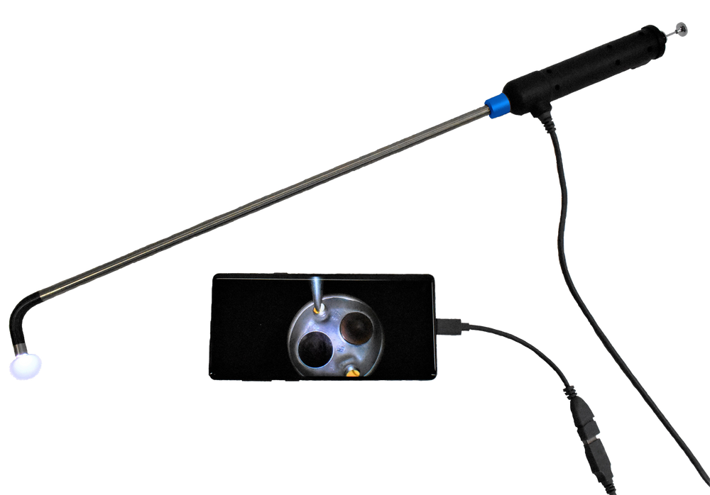 Vividia Ablescope VA-400i 8.5mm Rigid One-Way Borescope for iOS