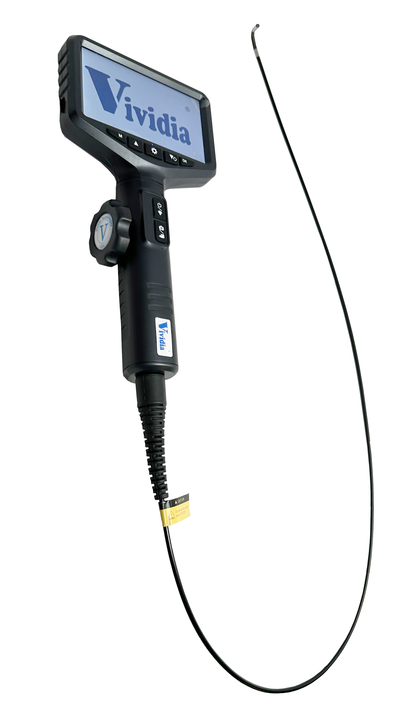 Vividia VA-3950 LCD 2-Way Articulation Video Borescope 3.9mm Diameter Probe 5" Monitor