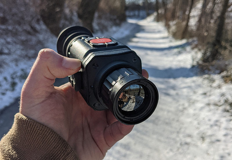 Vividia TC8 Series Riflescope Thermal Monocular Night Vision Imager Outdoor Hunting Scope 25mm, 35mm, 54mm, 75mm 384x288 Resolution