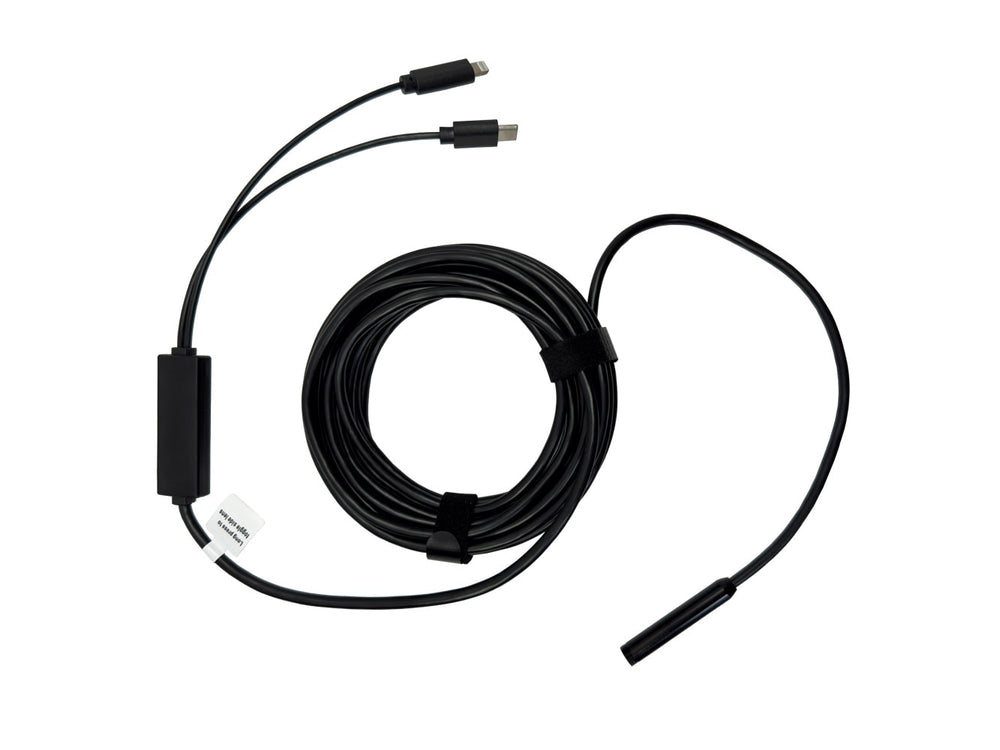 Vividia BD-8050i 8mm Semi-Rigid Dual Camera Borescope for iOS and Android