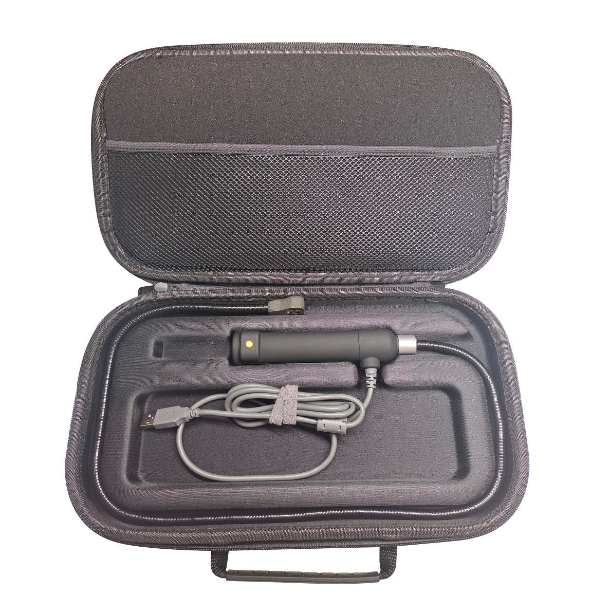 Vividia UV-100S Semi-Rigid USB UV White LED Light Inspection Camera Borescope with Side-View Camera for Windows PC Mac Android