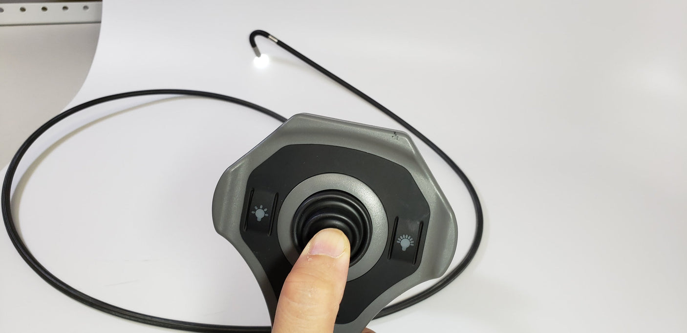 Vividia VD-3000-J Heavy Duty Joystick Articulation Video Borescope with 7" Touchscreen Monitor 1.5m / 5ft Long Probe 6mm Diameter