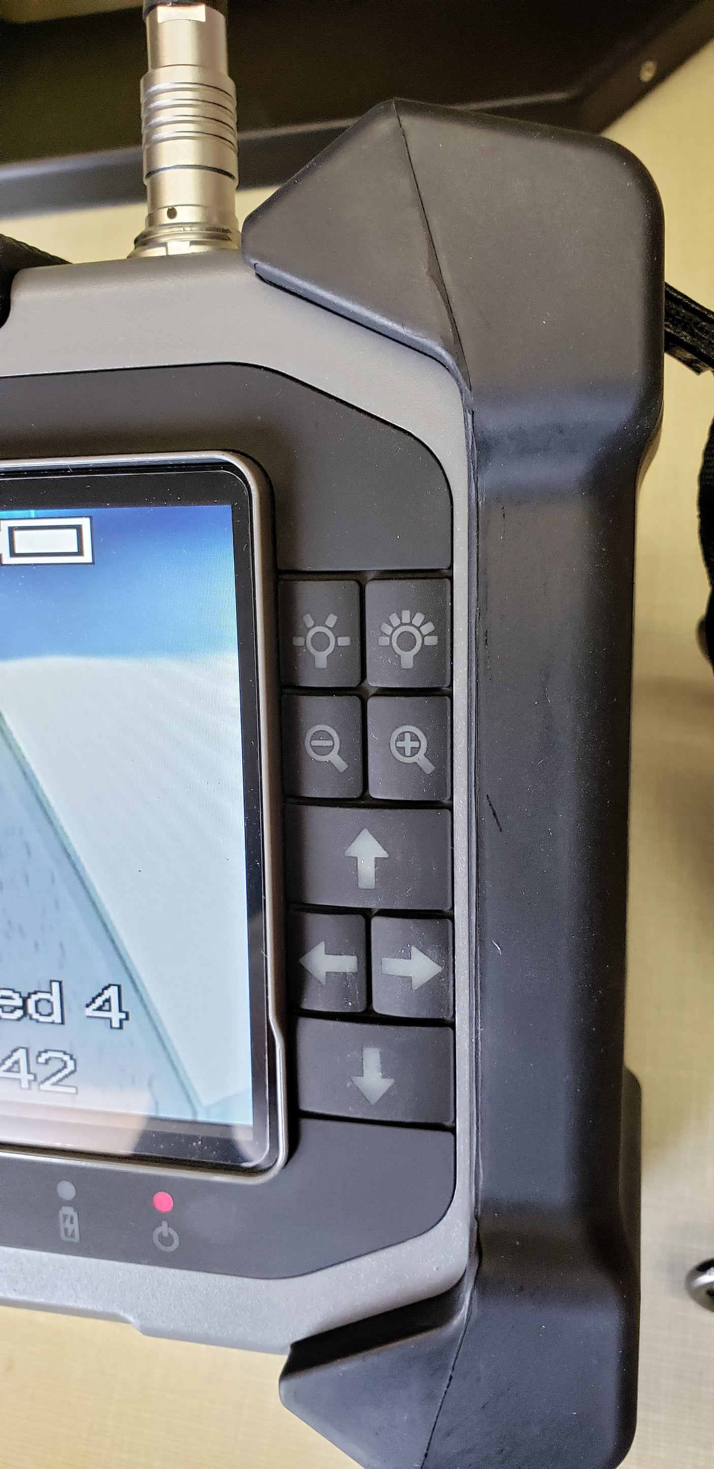 Vividia VD-3000-J Heavy Duty Joystick Articulation Video Borescope with 7" Touchscreen Monitor 1.5m / 5ft Long Probe 6mm Diameter