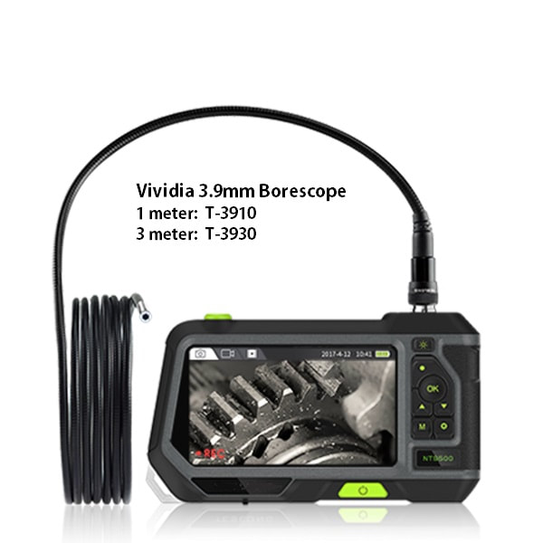 Video Inspection Endoscope Borescope Camera Unit With 1 Metre Cable 