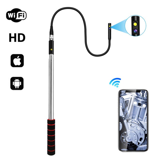 Details about   Vividia D4908W Side-View Rigid WiFi Inspection and Equine Horse Dental Camera 
