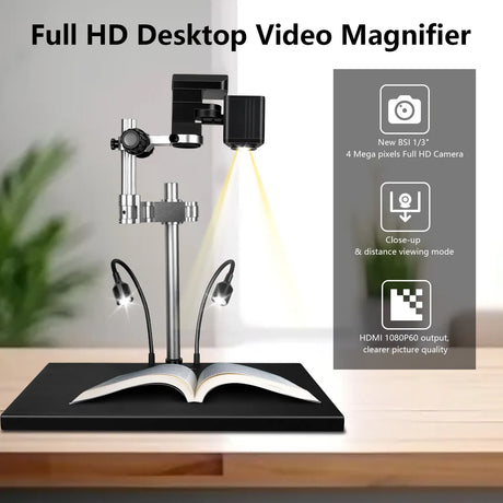 Desktop Video Magnifiers for Low Vision