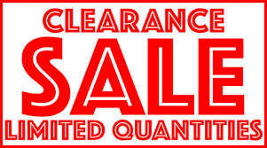 Clearance Sales
