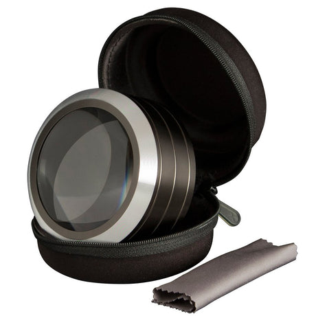 ViSee LM-10 Portable Desktop LED Lighted Glass Magnifier