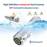 Vividia VS-12330RD Rotational Dual-Camera Pipe Inspection Camera 100ft Cable 7" Monitor