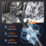 Vividia BD-8050R Dual Camera Rotational Head Borescope with 8mm / 0.32" Probe 5 Meter / 16ft Long and 4.5" LCD Monitor