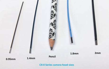 Vividia CX-0 Series 0.95mm to 3.8mm Flexible Small Diameter Borescope Videoscope Non-Articulation Industrial Endoscope