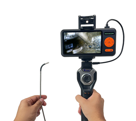 Vividia CX-4010U Flexible 4mm Diameter Joystick Articulation Borescope for Windows MacBook Android Chromebook iOS