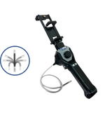 Vividia CX-D4000 Series 4mm Flexible Joystick Articulation Dual-Camera Borescope USB Output