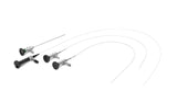 Vividia ET-035M8 Ultra Slim Flexible 0.35mm Diameter Fiberscope 8" Monitor Bundle for Industrial Inspection