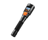 Vividia F9 Heavy Duty Metal Flashlight DVR Camera with One 3W White LED Light and 1.5 Inch LCD Monitor and Rechargeable Battery