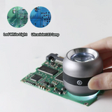 Vividia FM-3010 Portable 10x LED Light Magnifier Loupe Reticle Scale 25mm Field View