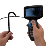Vividia VE-8150AW Joystick Articulaiton Veterinary Equine Endoscope 8mm Diameter 4.5" Monitor Air/Water Cleaning Channel