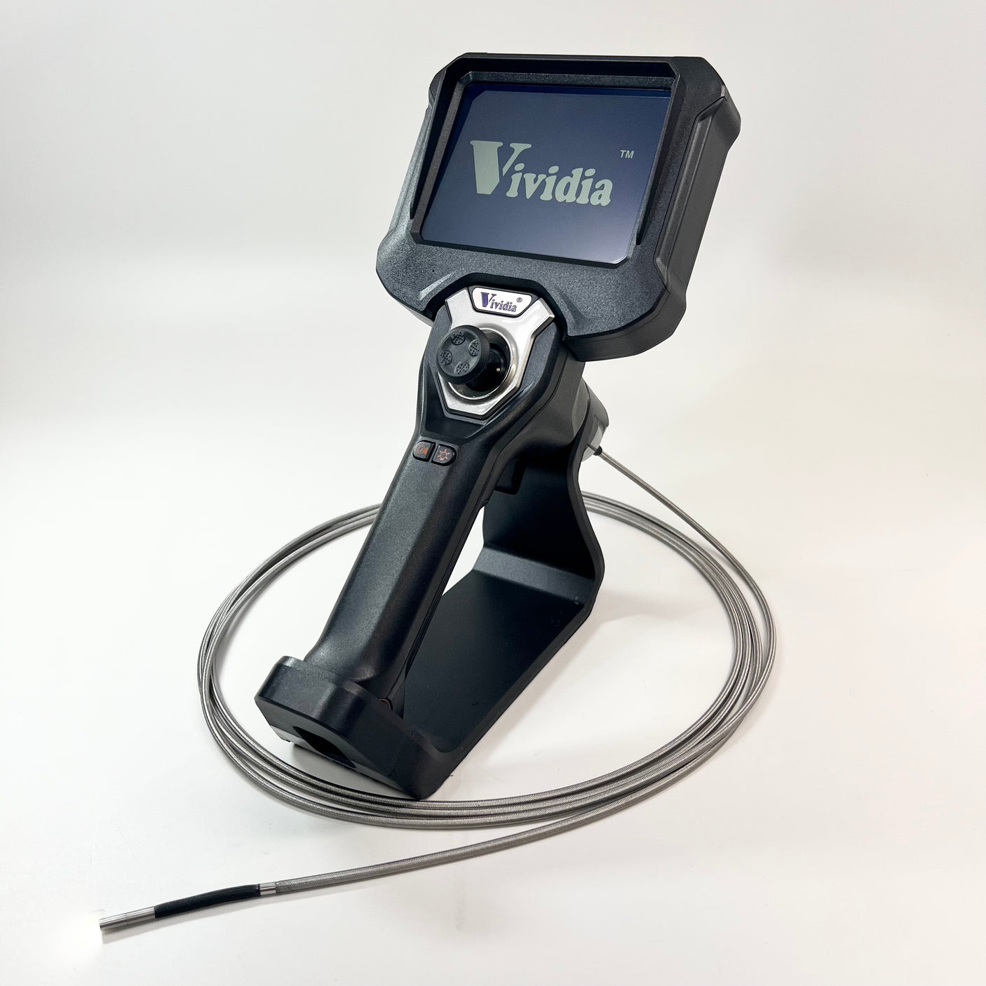 Vividia CF-D4000 Series 4mm Flexible Joystick Dual-Camera Monitor Borescope
