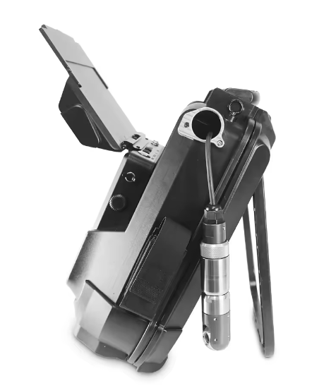 Vividia DV8-33PT-25 Professional Portable Underwater Pan-Tilt-Focus Inspection Camera 25m Soft Cable 33mm Diameter PTF Camera Head 8" Monitor