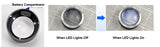 ViSee LM-10 Portable Desktop LED Lighted Glass Magnifier