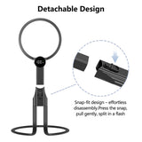 ViSee LM-130C Handfree LED Lighted Magnifeir 2x to 5x Three-in-One Gooseneck