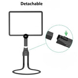 ViSee LM-170R LED Lighted Magnifier 2x to 5x Gooseneck Support Rectangular Lens Handsfree