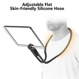 ViSee LM-170R LED Lighted Magnifier 2x to 5x Gooseneck Support Rectangular Lens Handsfree