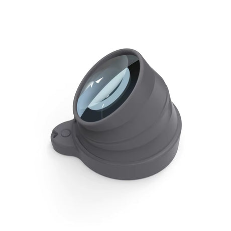 ViSee LM-7203 Handheld Portable Collapsible LED Lighted Magnifier 72mm Lens 3x Magnification