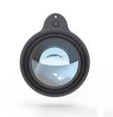 ViSee LM-7203 Handheld Portable Collapsible LED Lighted Magnifier 72mm Lens 3x Magnification