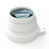 ViSee LM-7203 Handheld Portable Collapsible LED Lighted Magnifier 72mm Lens 3x Magnification